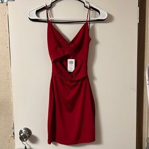 Windsor red mini dress